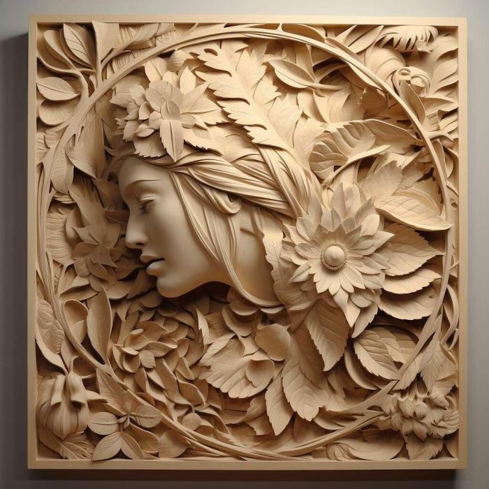 نموذج ثلاثي الأبعاد لآلة CNC 3D Art 